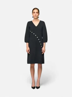 Aarikka naisten mekko, ELEANA MEKKO JERSEY Musta