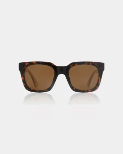 A.KJAERBEDE aurinkolasit, Nancy Ruskea Kuosi