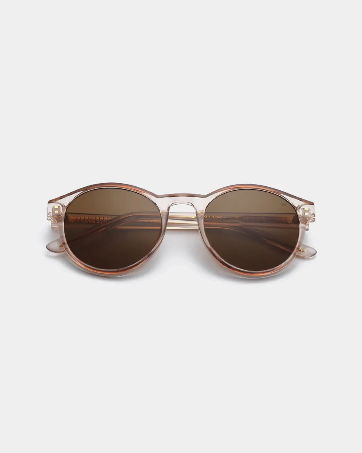 A.Kjaerbede unisex aurinkolasit Marvin, vaalea beige