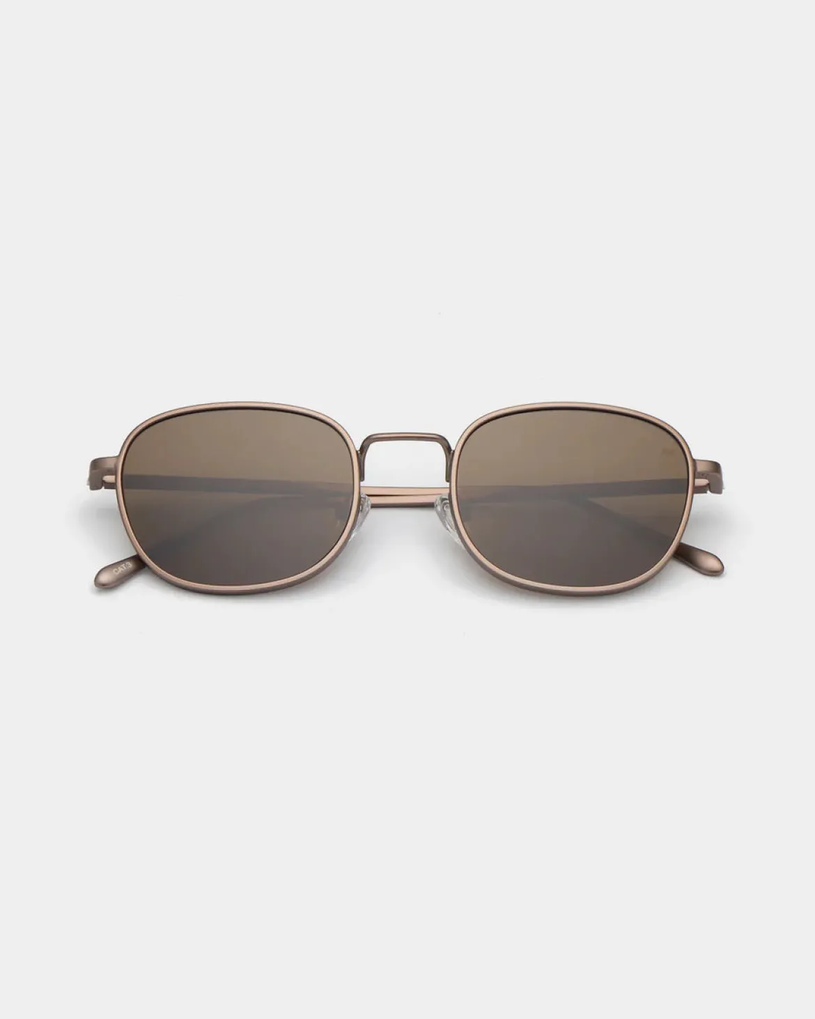A.Kjaerbede unisex aurinkolasit Hello, tummanruskea