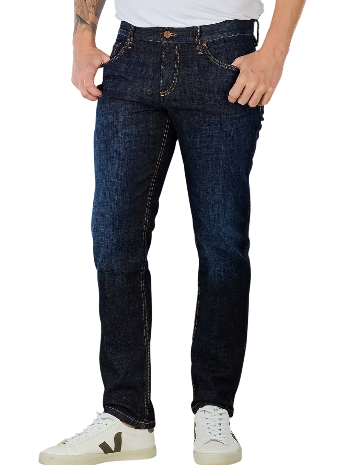 Alberto miesten farkut Pipe Super Stretch Denim, sininen