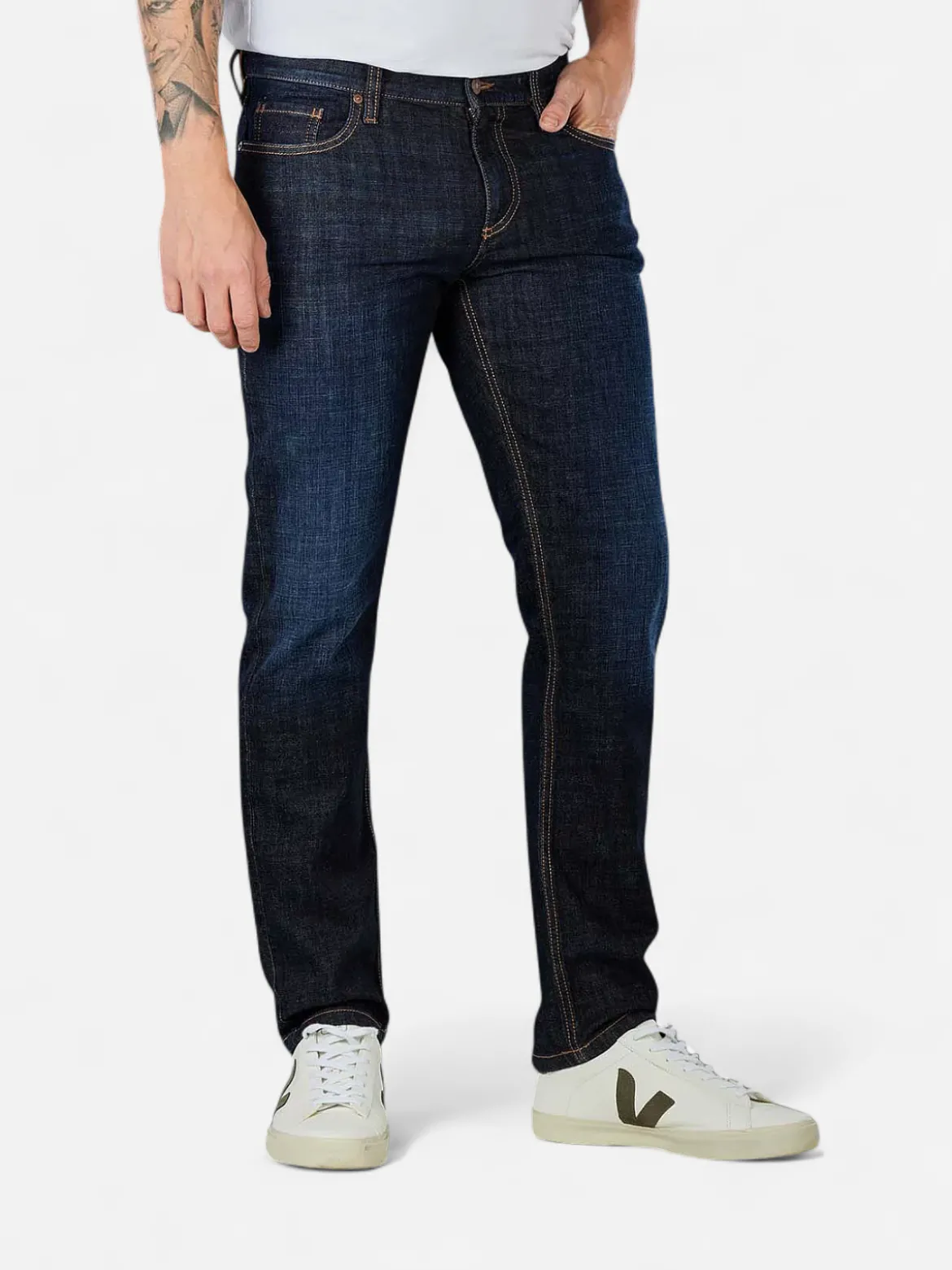 Alberto miesten farkut Pipe Super Stretch Denim, sininen