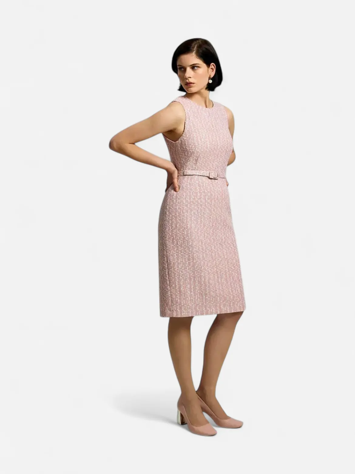 Andiata mekko Erin Dress, vaaleanpunainen