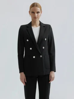 Andiata, Naisten Bleiseri, JENNER BLAZER Musta