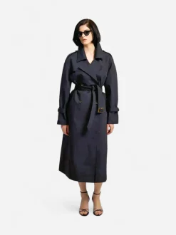 Andiata naisten trenssitakki Suela 2 Coat, musta