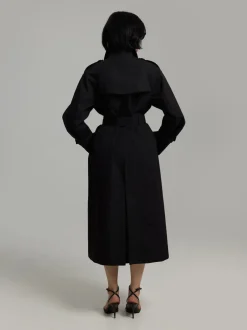 Andiata naisten trenssitakki Suela 2 Coat, musta