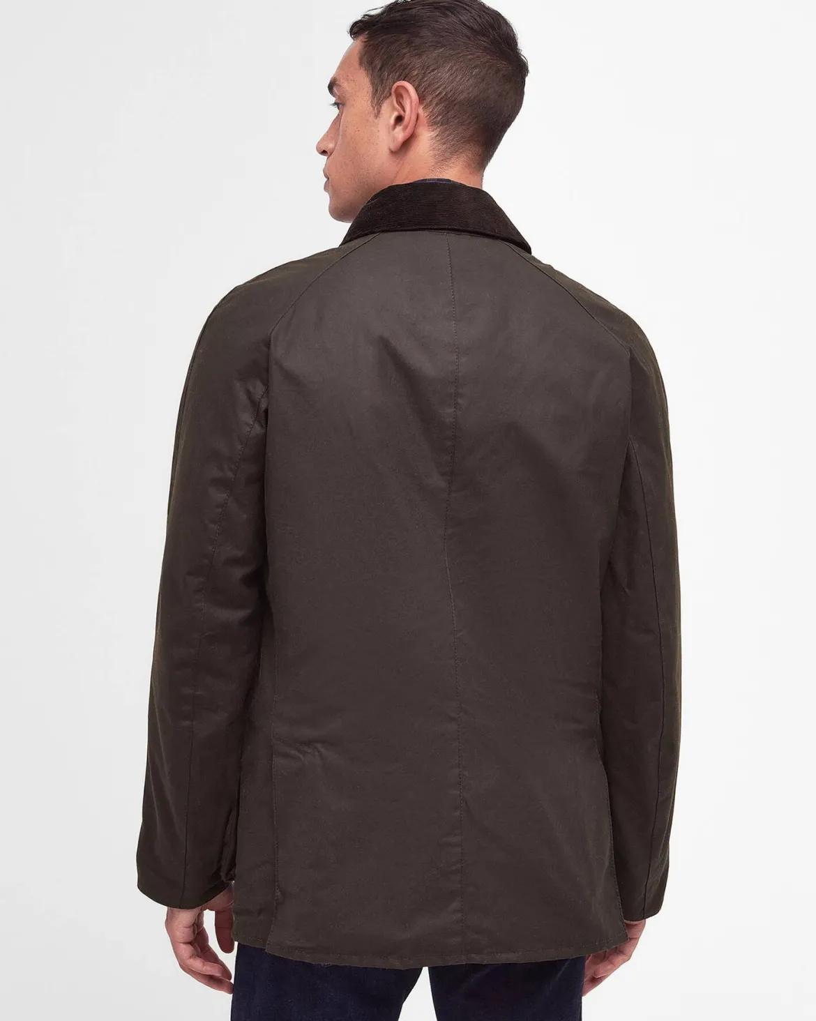 Barbour miesten takki Ashby Waxed Jacket, khaki
