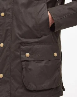 Barbour miesten takki Ashby Waxed Jacket, khaki