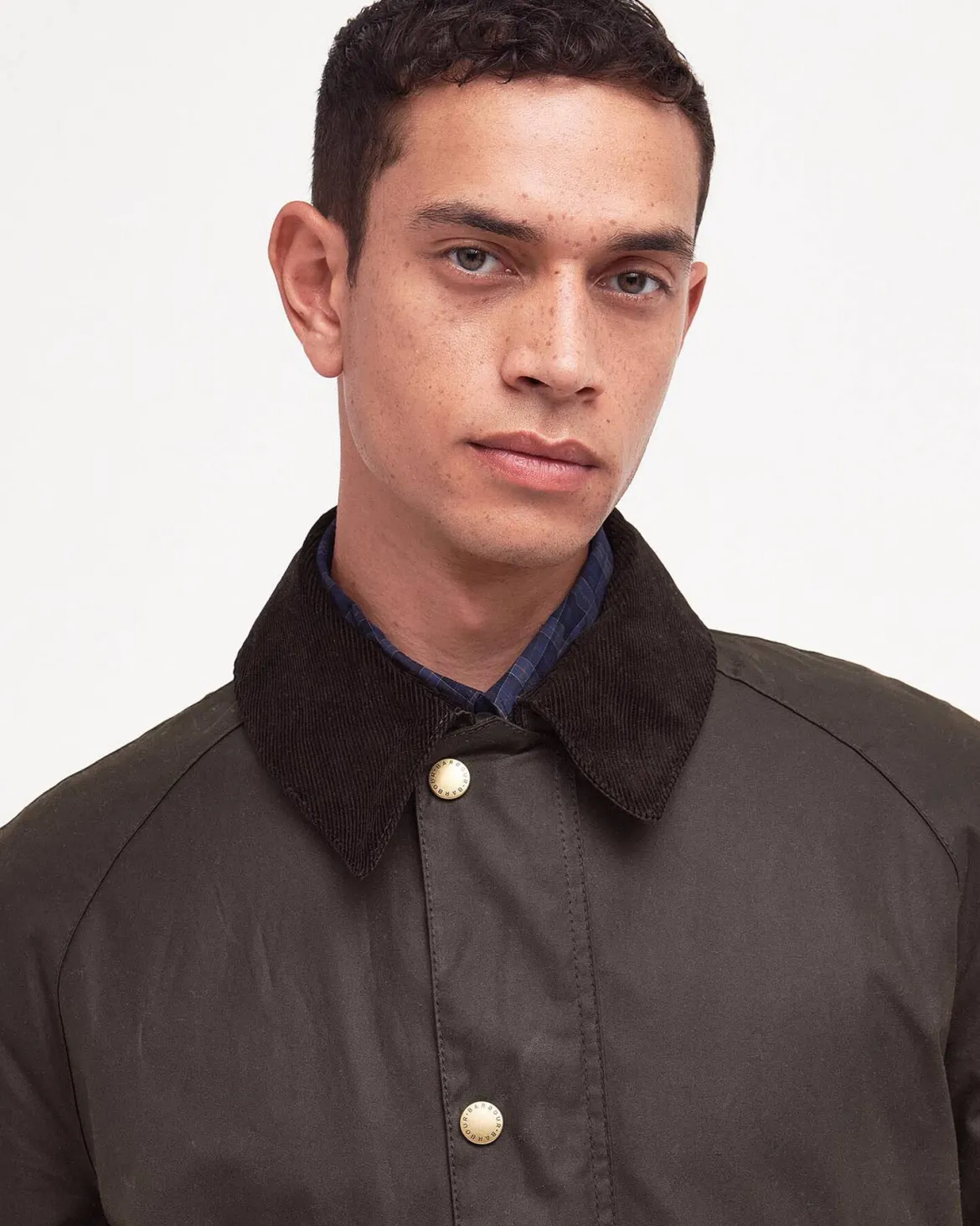 Barbour miesten takki Ashby Waxed Jacket, khaki