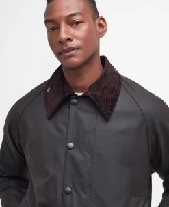 Barbour miesten takki Classic Beaufort Wax Jacket, tumma oliivi