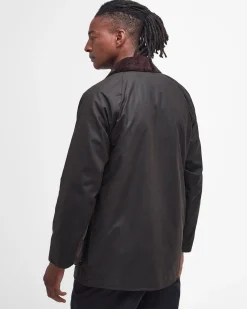 Barbour miesten takki Classic Beaufort Wax Jacket, tumma oliivi