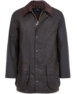 Barbour miesten takki Classic Beaufort Wax Jacket, tumma oliivi