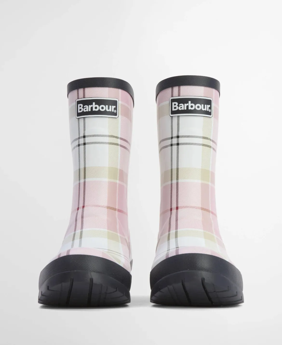 Barbour naisten saappaat Banbury Mid Wellingtonds, pinkki kuosi