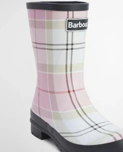 Barbour naisten saappaat Banbury Mid Wellingtonds, pinkki kuosi