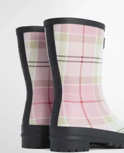 Barbour naisten saappaat Banbury Mid Wellingtonds, pinkki kuosi