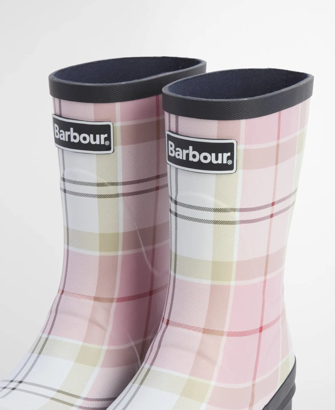 Barbour naisten saappaat Banbury Mid Wellingtonds, pinkki kuosi