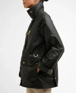 Barbour naisten takki Argill Wax, khaki