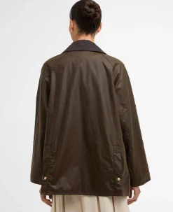 Barbour naisten takki Argill Wax, tummanruskea
