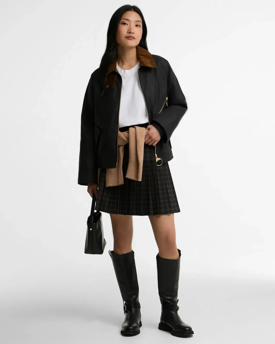 Barbour naisten takki Arlene Wax Jacket, tummansininen