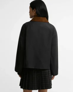 Barbour naisten takki Arlene Wax Jacket, tummansininen