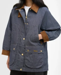 Barbour naisten takki Barbour Asker Casual, sininen indigo
