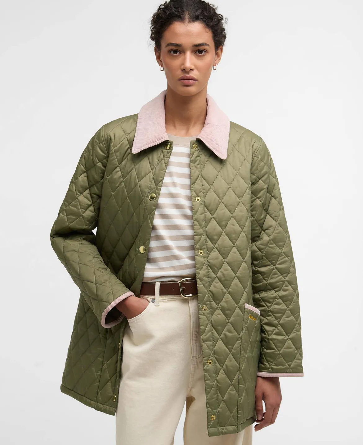 Barbour naisten takki Mod Liddesdale Jacket, khaki