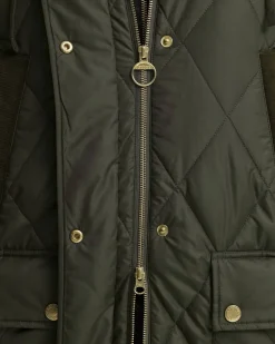 Barbour naisten tikkitakki Rudson Quilt, khaki