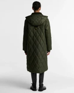 Barbour naisten tikkitakki Rudson Quilt, khaki
