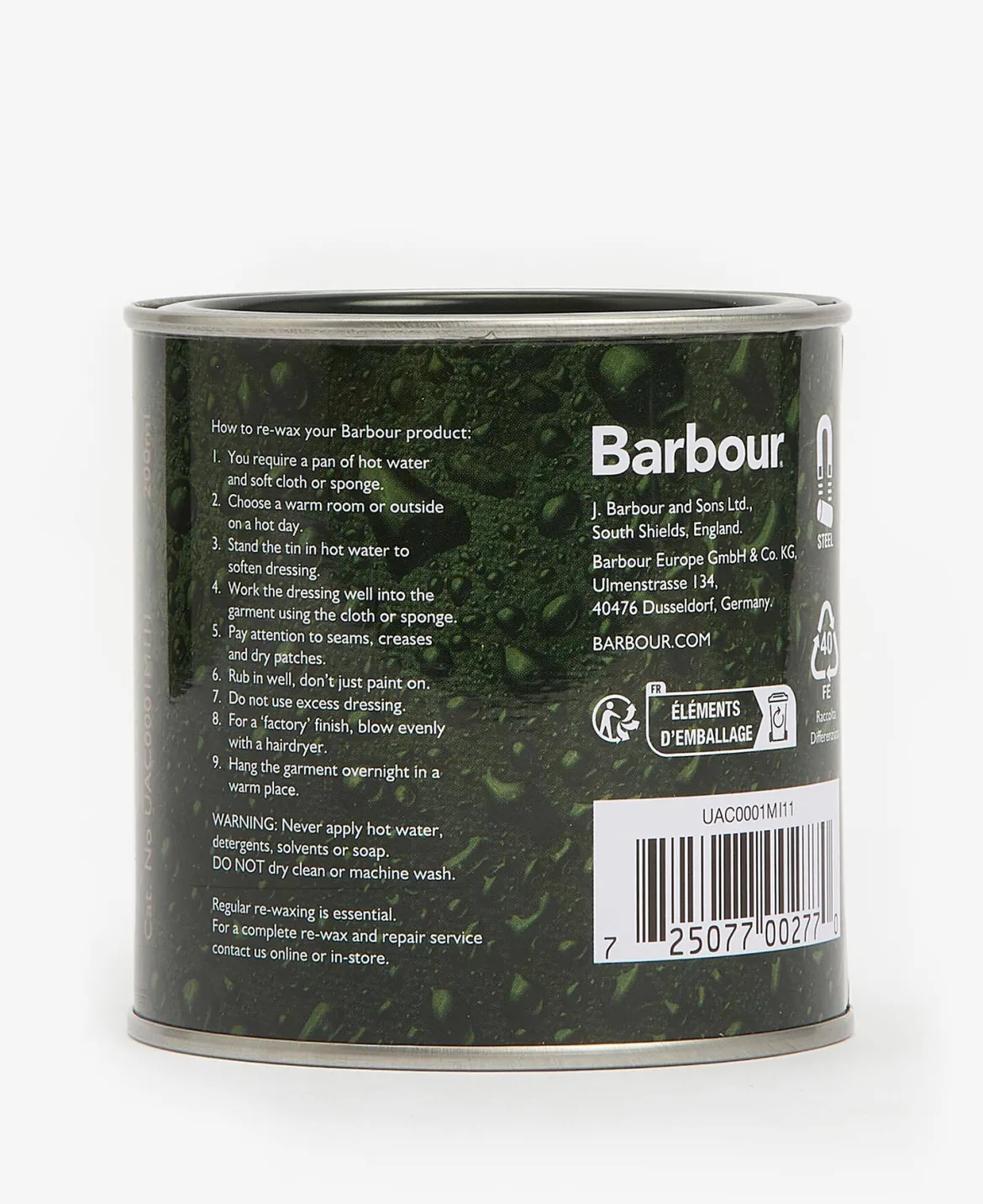Barbour vaha Thornproof Dressing 200ml