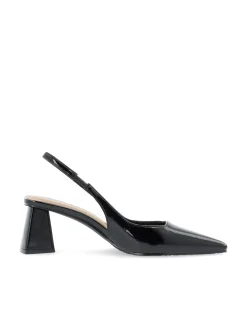 Bianco naisten avokkaat Biamaralyn Slingback Heel Patent, musta