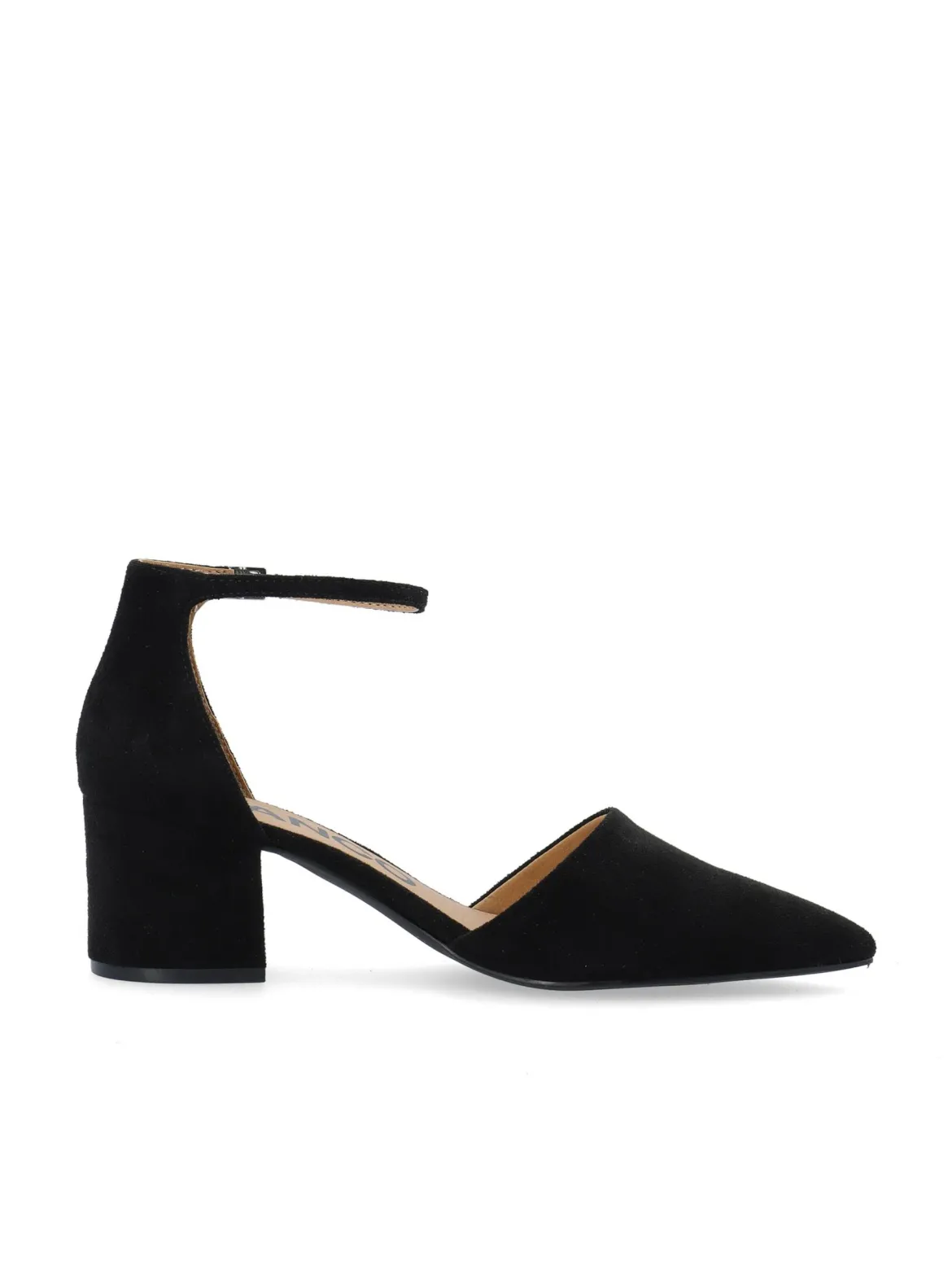 Bianco naisten korkokengät Biadevived Heel MicroSuede, musta