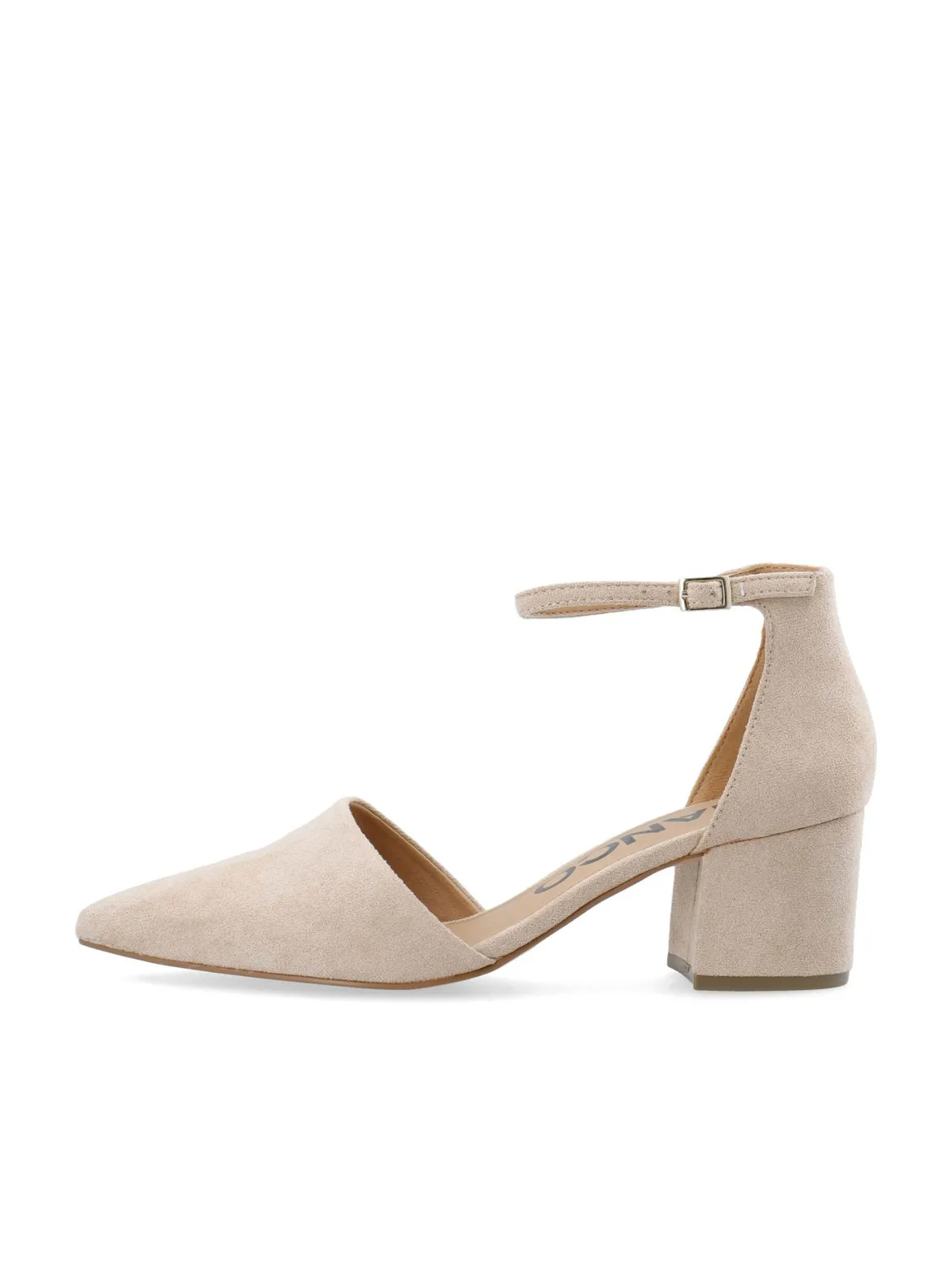 Bianco naisten korkokengät Biadevived Heel MicroSuede, beige