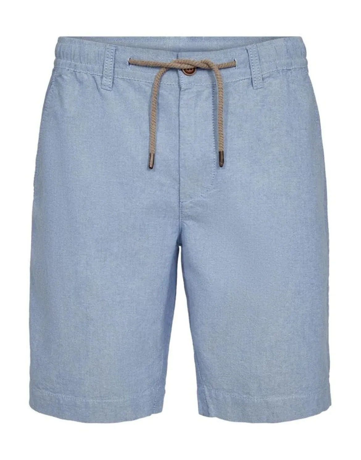 Black and Blue miesten shortsit K Oxford Shorts Regular Fit, vaaleansininen