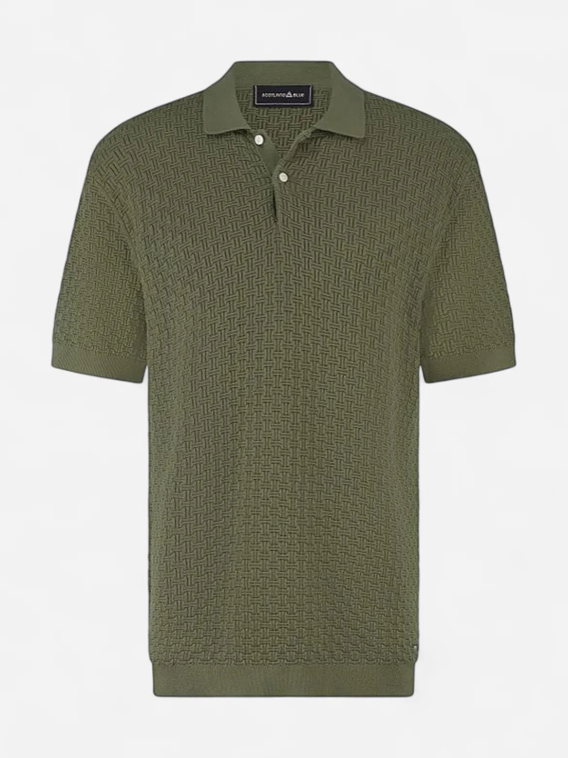 Born with Appetite miesten pikeepaita Knit Polo, vihreä