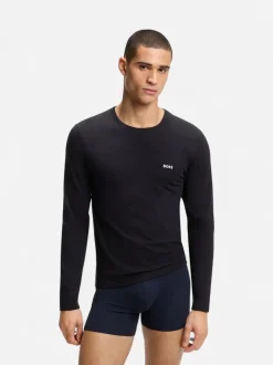 BOSS miesten pitkähihainen paita K LS Shirt Classic, musta