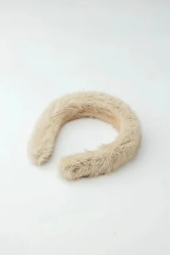 Bow 19 naisten hiuspanta Anais Diadem, vaalea beige