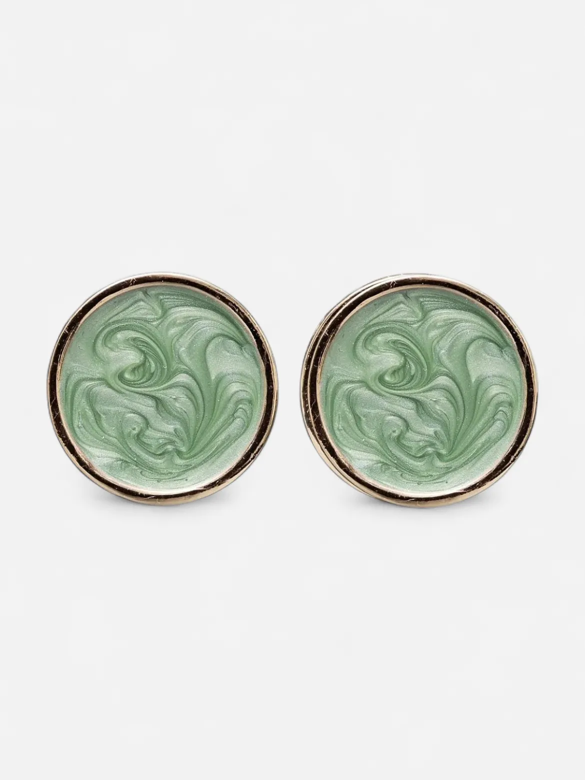 Bow 19 naisten korvakorut Ava Earrings, vaaleanvihreä