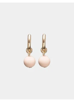 Bow 19 naisten Korvakorut Ava Earrings, vaalea beige