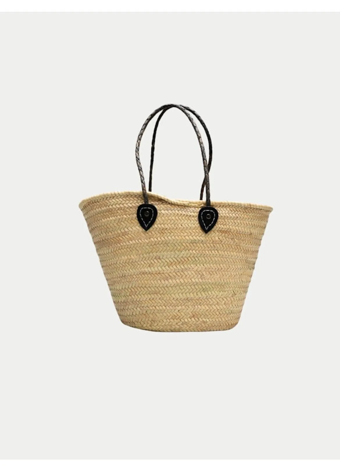 Bow 19 naisten laukku Straw Bag Classic L, beige