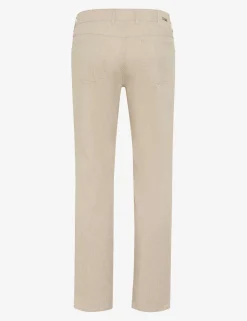 Brax miesten housut Cadiz Linen Cotton Flex Pants, beige