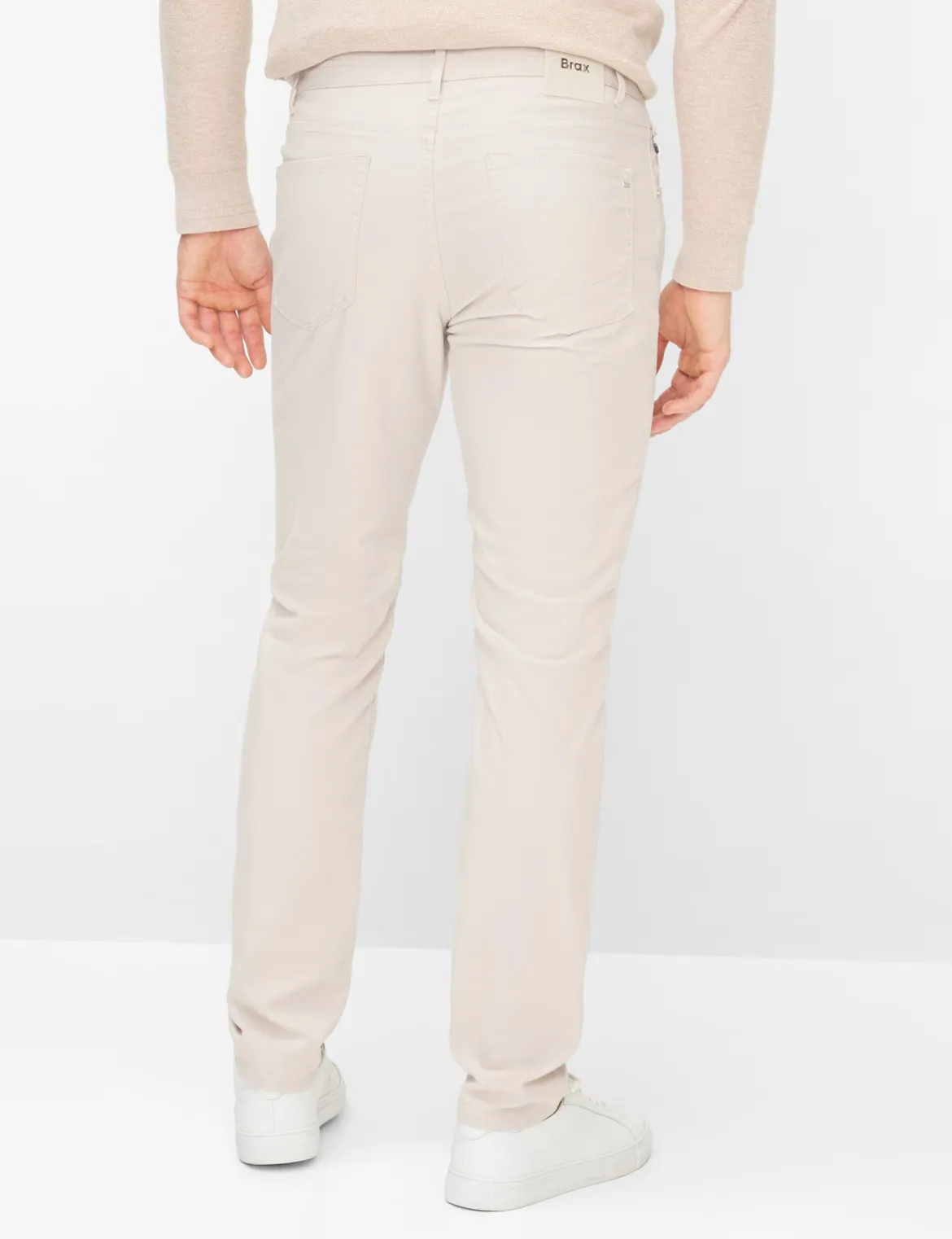 Brax miesten housut Chuck Tri-Flex Modern Fit Stucture, beige