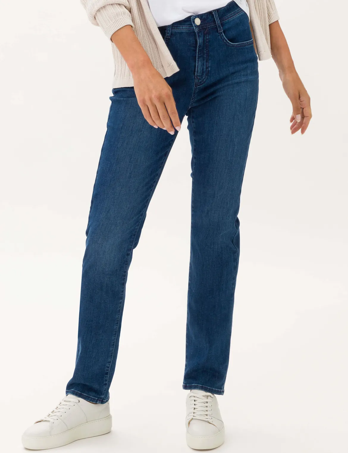Brax naisten farkut, CAROLA Sininen, Indigo