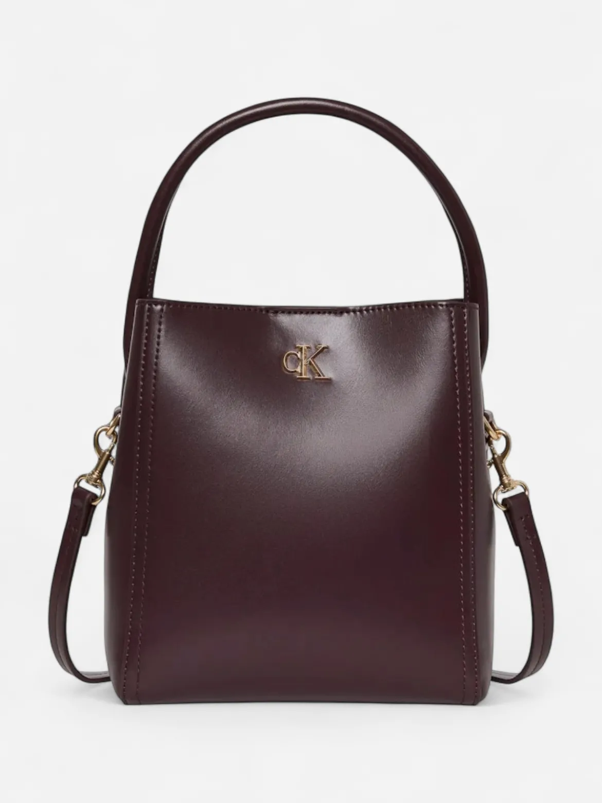 Calvin Klein Accessories laukku CK BUCKET WITH STRAP, viininpunainen