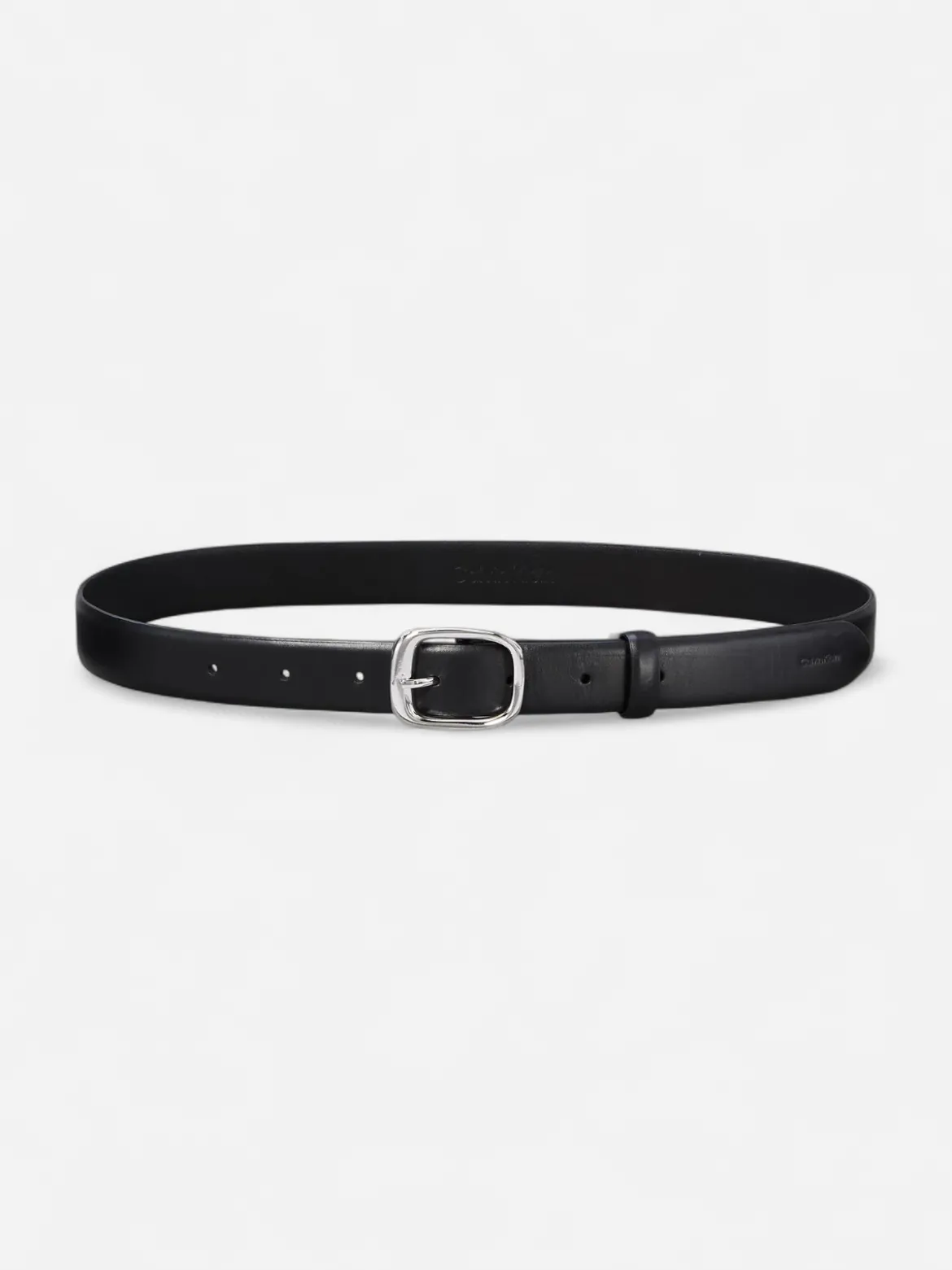 Calvin Klein Accessories naisten vyö Chunky Buckle 30MM Smooth, musta