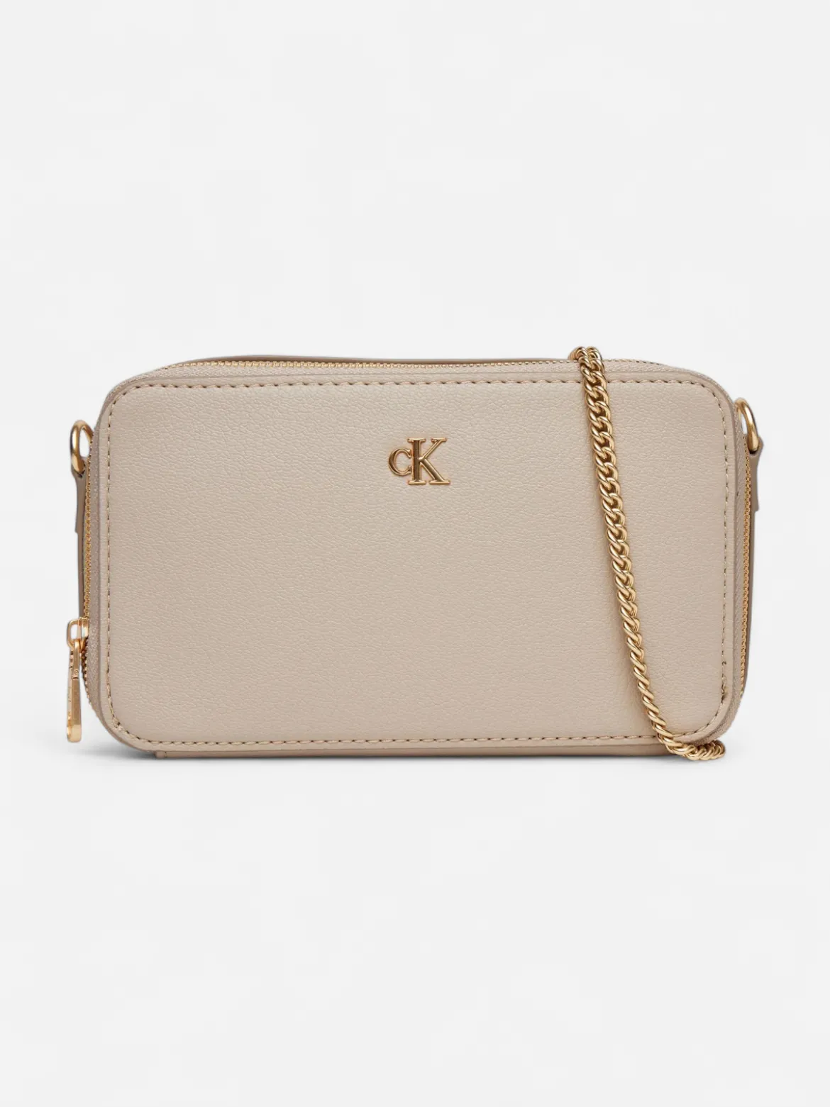 Calvin Klein Accessories naisten laukku, MINIMAL MONO CAMERA BAG Luonnonvalkoinen