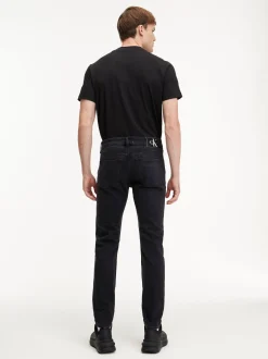 Calvin Klein Jeans farkut, SLIM TAPERED 1BY Musta