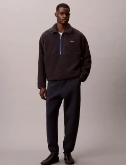 Calvin Klein Jeans miesten collegehousut Cotton Spacer Jogger, tummansininen