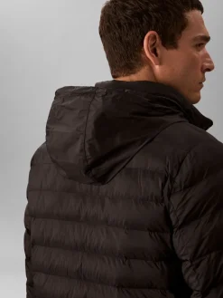 Calvin Klein Jeans miesten kevyttoppatakki, LS NYLON LT WEIGT HDD Musta