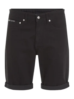 Calvin Klein Jeans miesten shortsit, SLIM SHORT 1A4 BLACK Musta