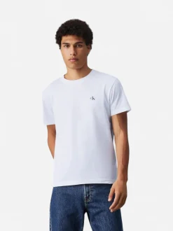 Calvin Klein Jeans miesten t-paita Monogram T-shirt, valkoinen